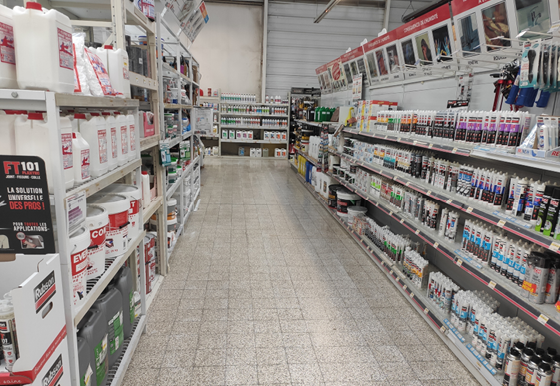 rayon magasin