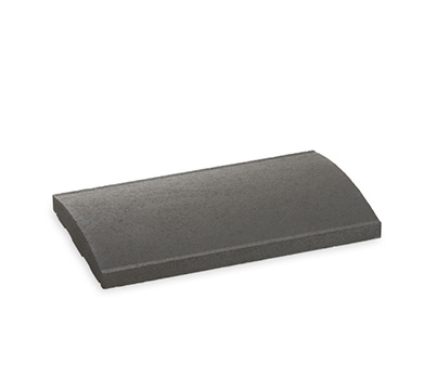 couvre mur arrondi gris