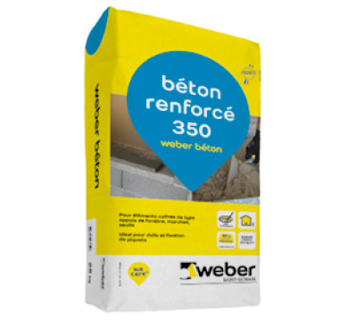 sac de béton renforcé weber