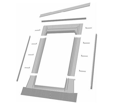 raccord tuile pour fenêtre de toit