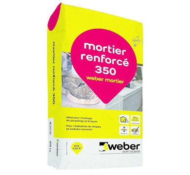 sac de mortier renforcé weber