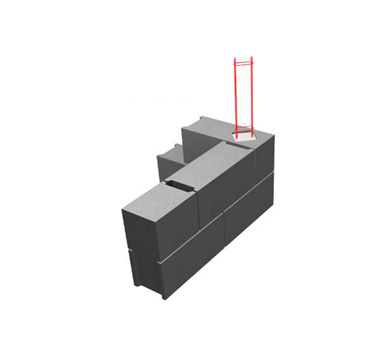 armature de chaînage