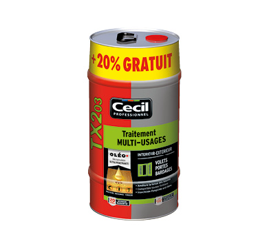 bidon traitement du bois classique cecil