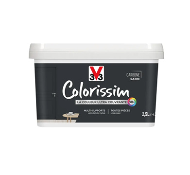 pot de peinture carbone satin v33