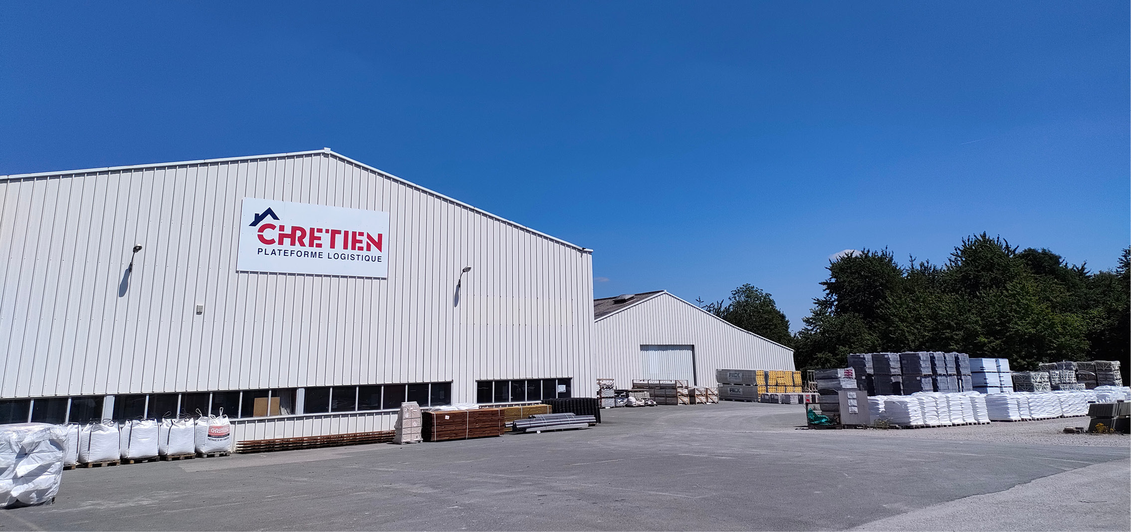 plateforme logistique chrétien matériaux
