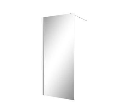 paroi de douche miroir