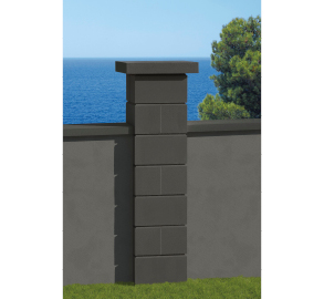 pilier noir anthracite