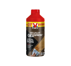 décapant gel express spécial bois