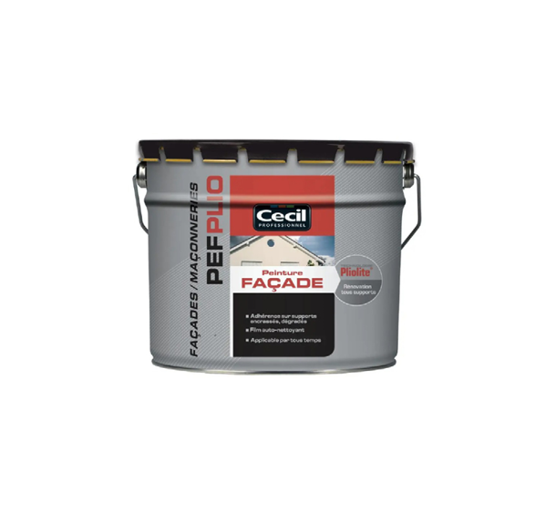 pot de peinture façade pliolite blanc mat cecil