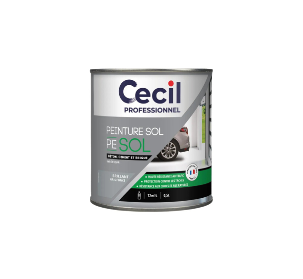 pot de peinture sol gris foncé cecil