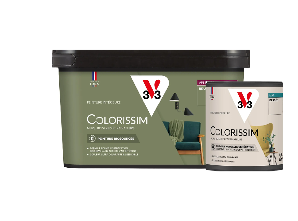 pot de peinture colorissim V33