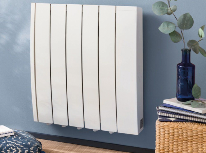 chauffage électrique blanc