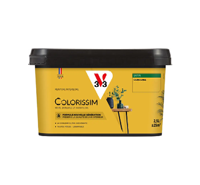 pot de peinture curcuma v33