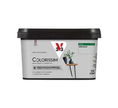 pot de peinture v33 gris galet