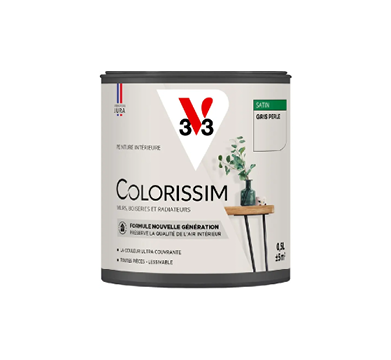 pot de peinture gris perle v33