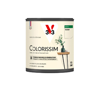 pot de peinture kaolin v33