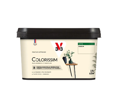 pot de peinture kaolin v33