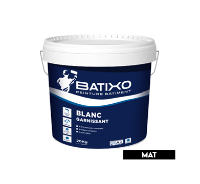 Peinture Blanc Mat Batixo, 20 kg - Chrétien Matériaux