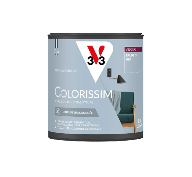 pot de peinture brume de mer v33