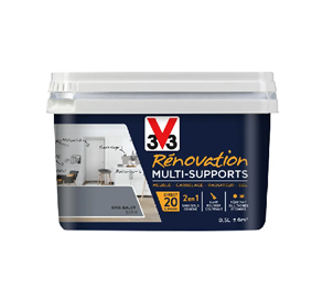 pot de peinture gris galet v33