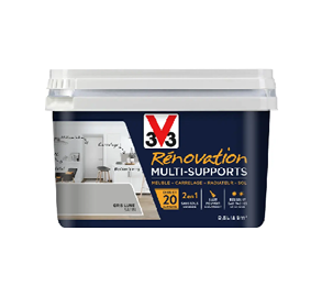 pot de peinture gris lune v33