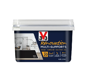 pot de peinture noir v33