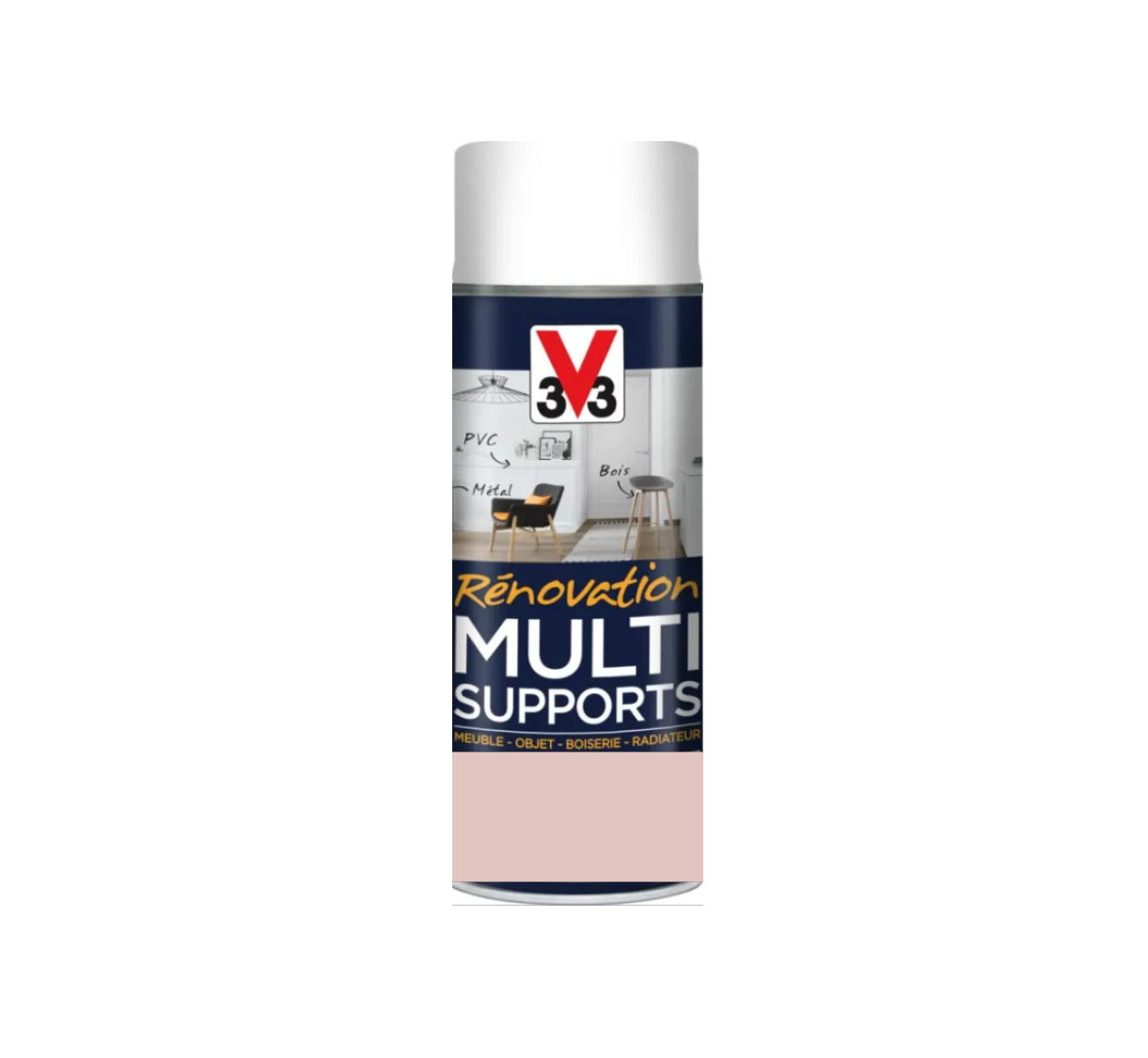 aérosol peinture rénovation rose v33