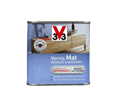 pot vernis mat incolore v33